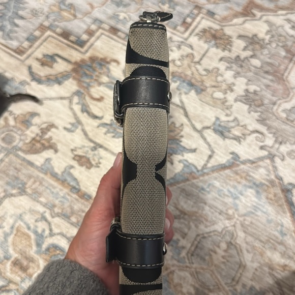 Coach Black and Grey Signature Wallet - Picture 4 of 6